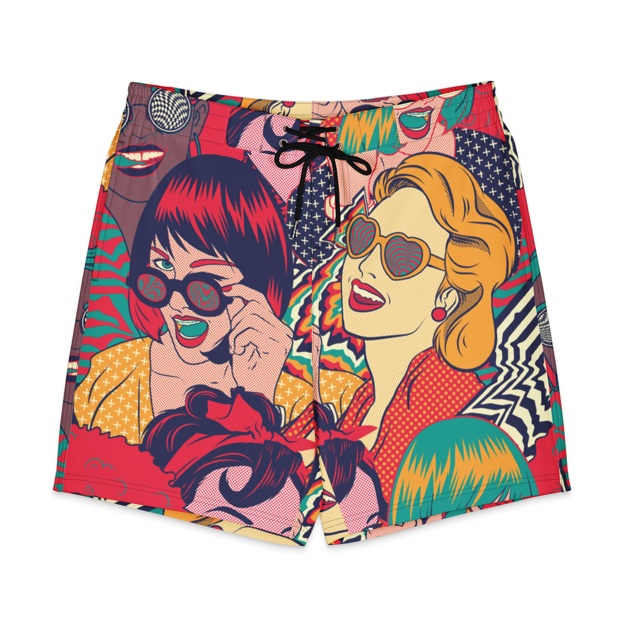Men's Board Shorts – NY Drop 1 – Sativa Style Graphic
