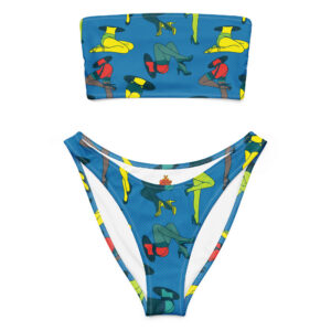 Bandeau Bikini – NY Drop 1 – Indica Style Graphic
