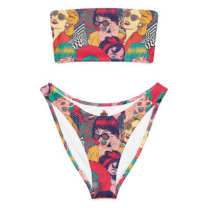 Bandeau Bikini – NY Drop 1 – Sativa Style Graphic