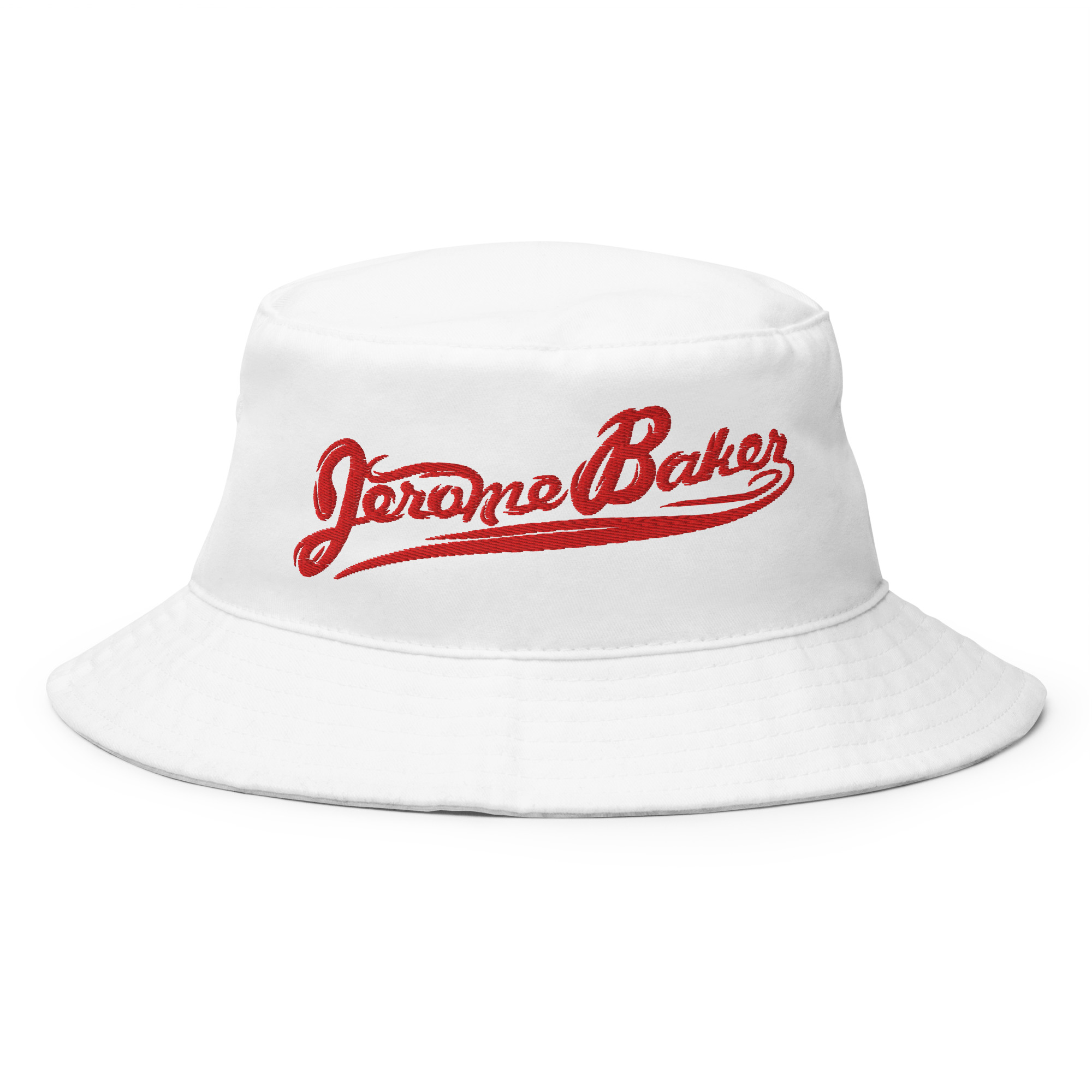 Bucket Hat – JB Signature, Red - Image 3