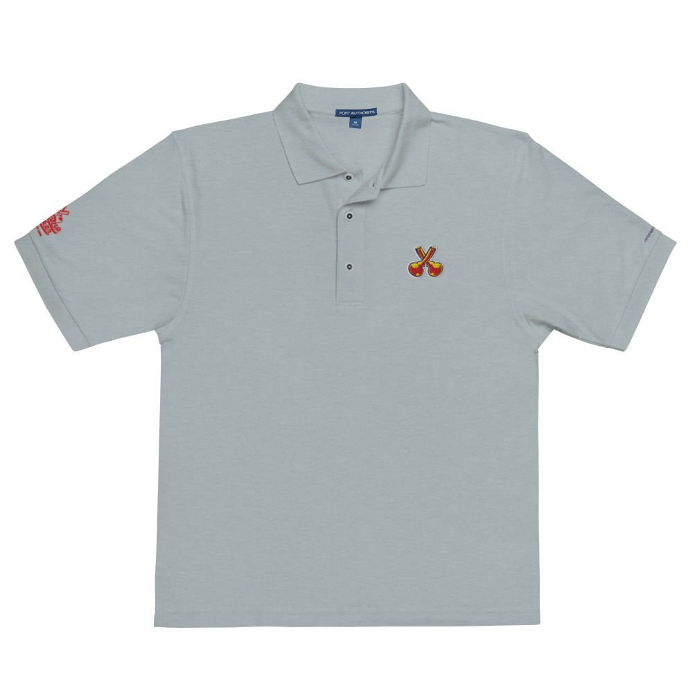Polo – Crossed Bongs, Red - Image 2
