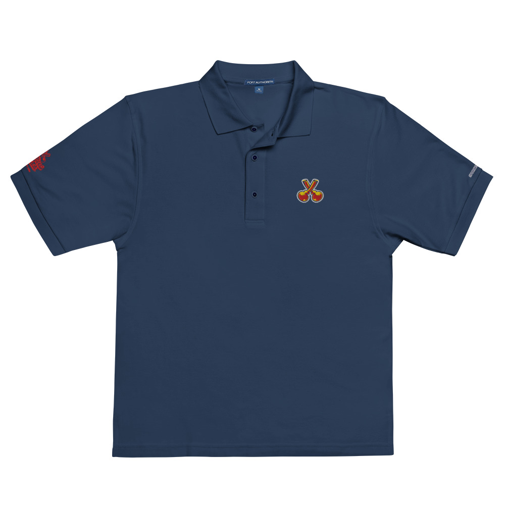 Polo – Crossed Bongs, Red - Image 3
