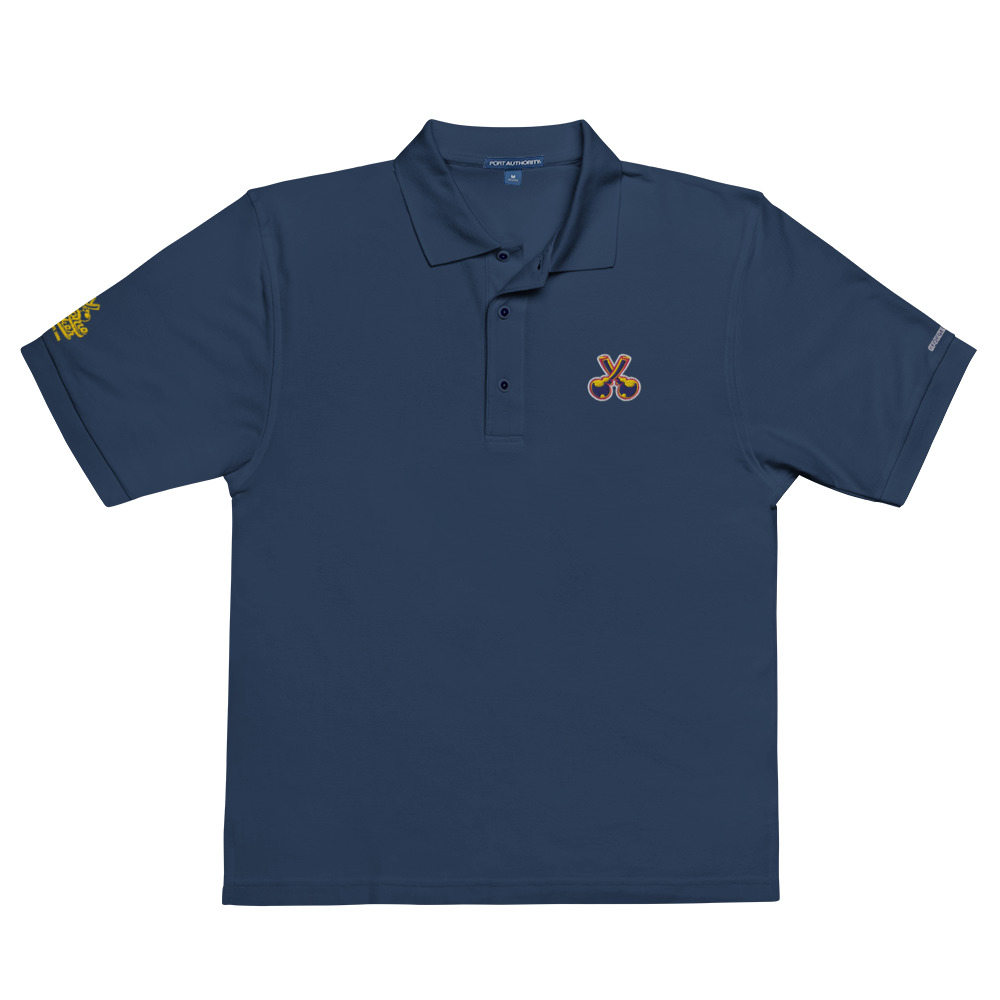 Polo – Crossed Bongs, Yellow - Image 3