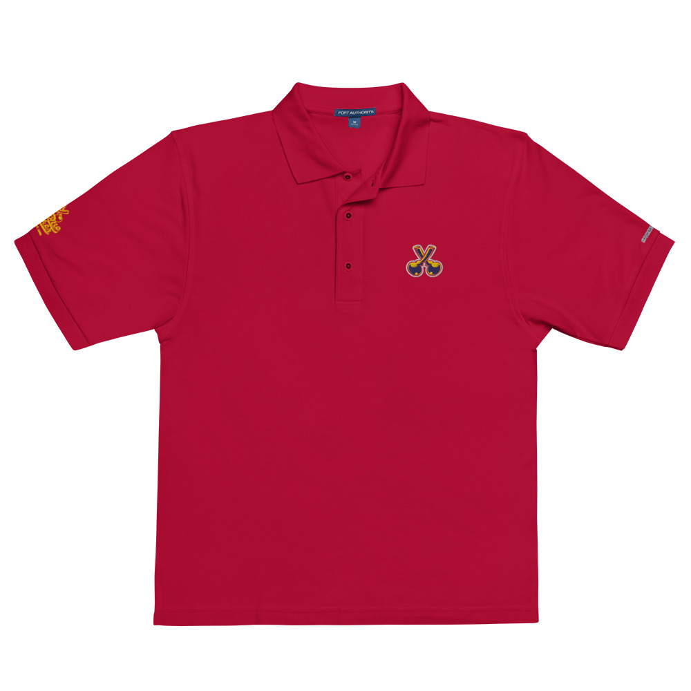 Polo – Crossed Bongs, Yellow - Image 4