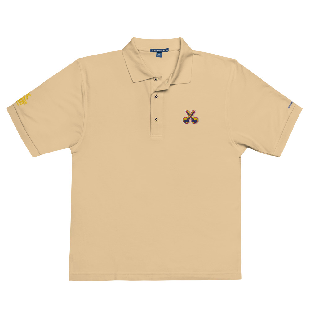 Polo – Crossed Bongs, Yellow - Image 6